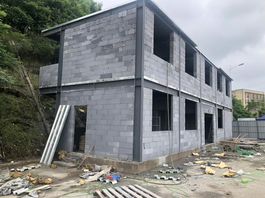 贵阳加气砖隔墙专业施工 