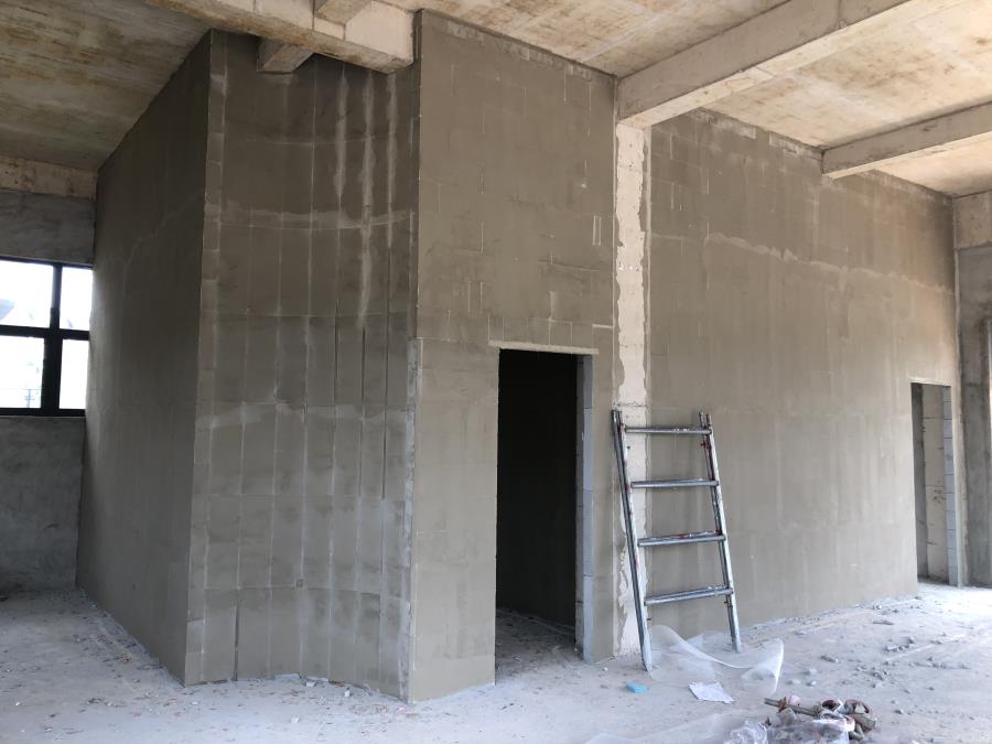 轻质加气砖 简易双层建筑施工 